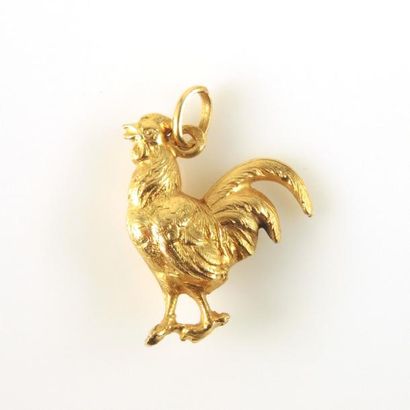 PENDENTIF ''COQ''
Pendentif en or jaune 18ct...