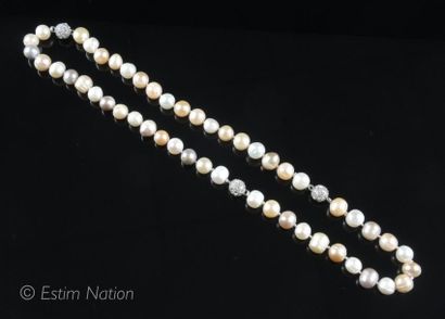 COLLIER PERLES
Collier composé de perles...