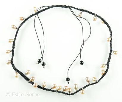 COLLIER PERLES
Collier shamballa composé...