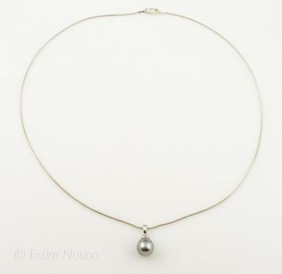 COLLIER PERLE TAHITI
Collier en argent 925/°°...