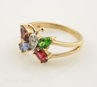 BAGUE PAPILLON
Bague en or jaune 9K 375/°°...