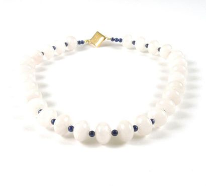 COLLIER QUARTZ ET LAPIS
Collier composé de...