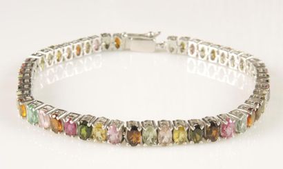 BRACELET TOURMALINES
Bracelet articulé en...