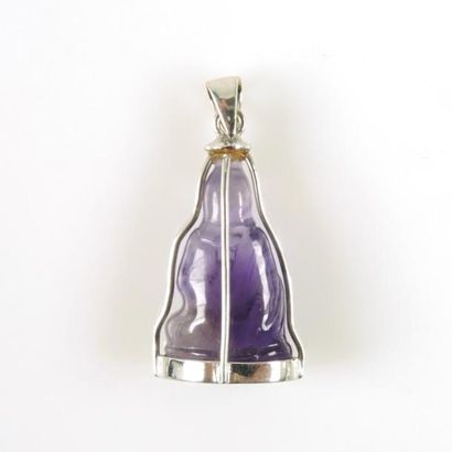 PENDENTIF ''BUDDHA''
Pendentif en or gris...