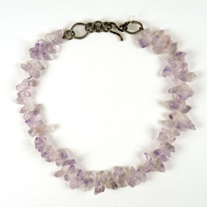 COLLIER AMETHYSTES
Collier composé de lamelles...
