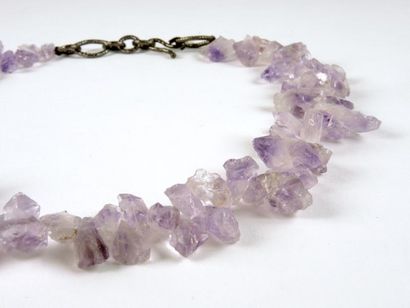 COLLIER AMETHYSTES
Collier composé de lamelles...