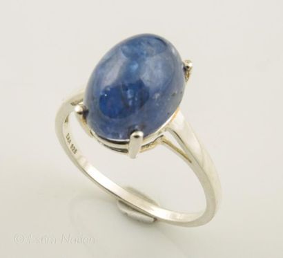 BAGUE TANZANITE
Bague en argent 925/°° centrée...