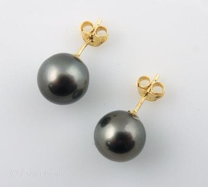 BOUCLES D'OREILLES PERLES TAHITI
Paire de...