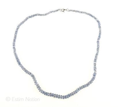 COLLIER TANZANITE
Collier en chute composé...