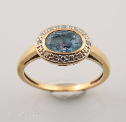 Bague or et topaze
Bague en or jaune 18K...