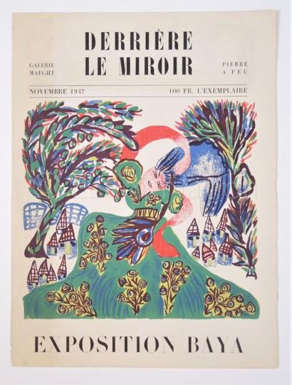 DERRIERE LE MIROIR N° 6 - BAYA - 1947
Textes...
