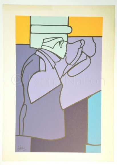 ADAMI Valério (Né en 1935)
SANS TITRE 


Lithographie...