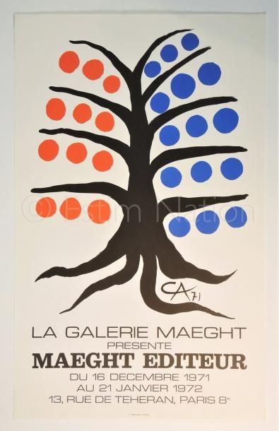 CALDER Alexander (1898 – 1986) & GALERIE...