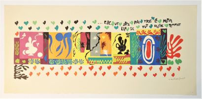 MATISSE Henri (1869 – 1954) d'après
ELLE...