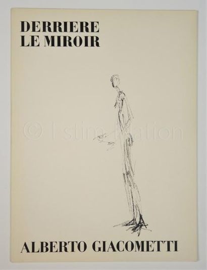 DERRIERE LE MIROIR - N° 98 - GIACOMETTI -...