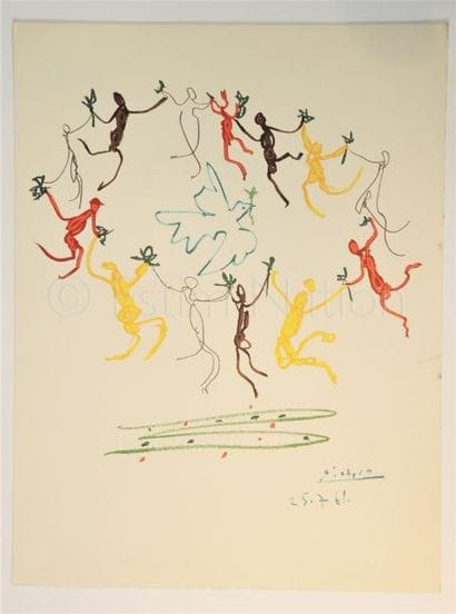 PABLO PICASSO (1881 – 1973) d’après
LA RONDE...