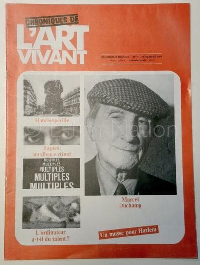 CHRONIQUES DE L’ART VIVANT
Ensemble de 4...
