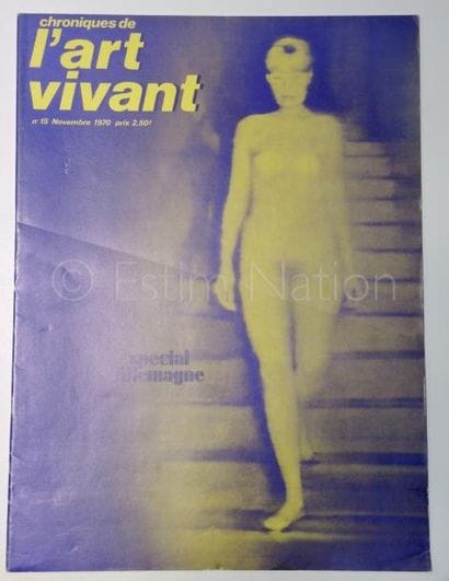 CHRONIQUES DE L'ART VIVANT
Ensemble de 4...