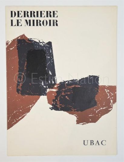DERRIERE LE MIROIR N° 105 - 106 - UBAC -...