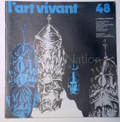 CHRONIQUES DE L'ART VIVANT
Ensemble de 3...