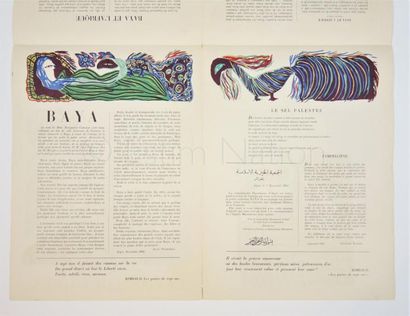 DERRIERE LE MIROIR N° 6 - BAYA - 1947
Textes...