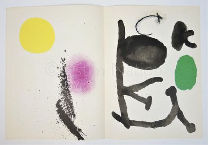 DERRIERE LE MIROIR N° 128 - MIRO - 1961
En...