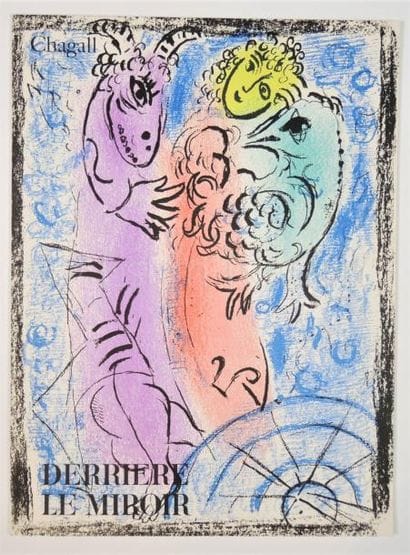 DERRIERE LE MIROIR N° 132 - CHAGALL - 1962...