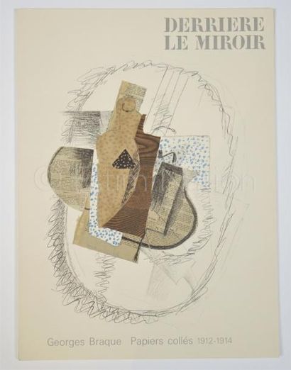 DERRIERE LE MIROIR - N° 138 - BRAQUE - 1963.
En...