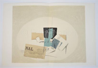 DERRIERE LE MIROIR - N° 138 - BRAQUE - 1963.
En...