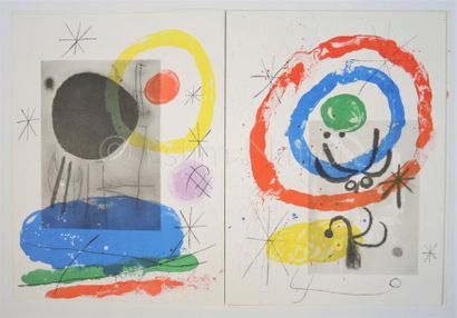 DERRIERE LE MIROIR - N° 151- 152 - MIRO -...