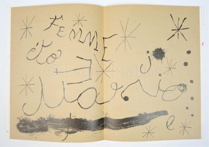 DERRIERE LE MIROIR - N° 151- 152 - MIRO -...