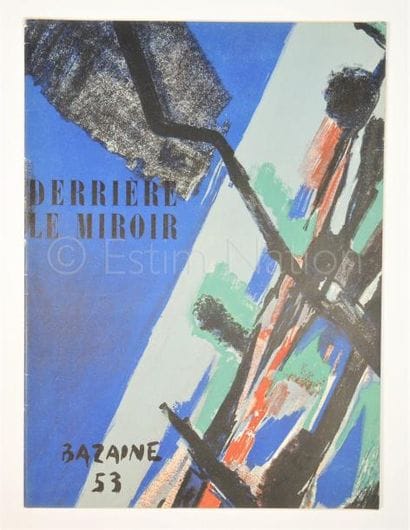 DERRIERE LE MIROIR N° 55-56 - BAZAINE - 1953
textes...