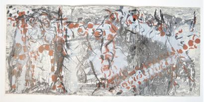 DERRIERE LE MIROIR - N° 185 - RIOPELLE -1970
Texte...