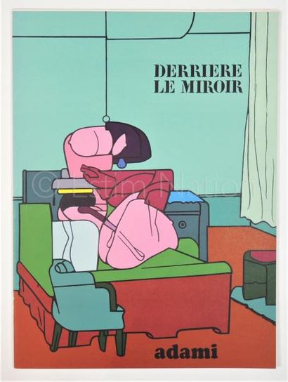 DERRIERE LE MIROIR N° 188 - ADAMI - 1970
Texte...