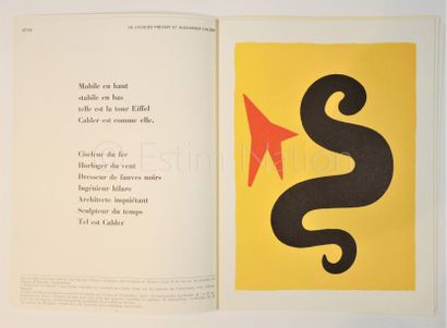 DERRIERE LE MIROIR N° 195 - COLLECTIF - 1971
Textes...