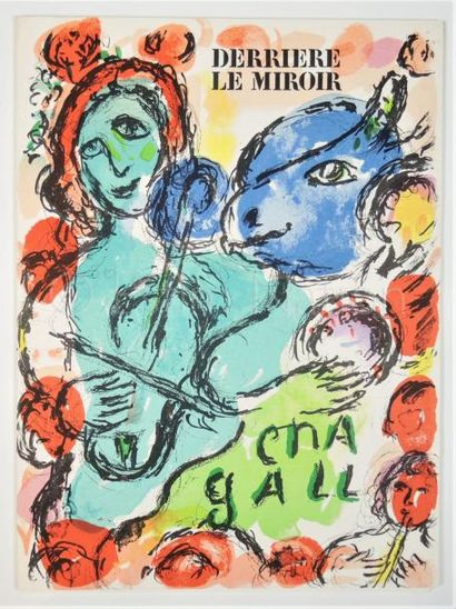 DERRIERE LE MIROIR - N° 198 - CHAGALL - 1972
Texte...