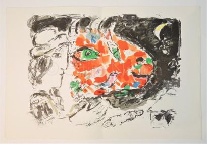 DERRIERE LE MIROIR N° 198 - CHAGALL - 1972
Texte...