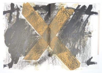 DERRIERE LE MIROIR - N° 200 - TAPIES - 1972
Texte...