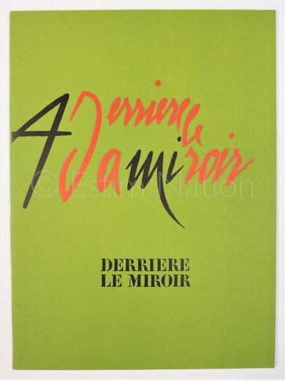 DERRIERE LE MIROIR - N° 206 - ADAMI - 1973
Texte...