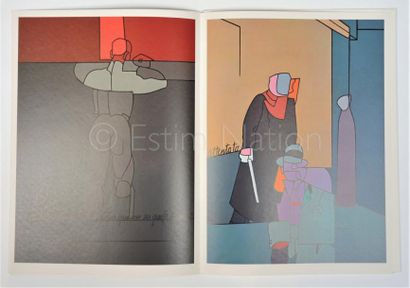 DERRIERE LE MIROIR - N° 206 - ADAMI - 1973
Texte...