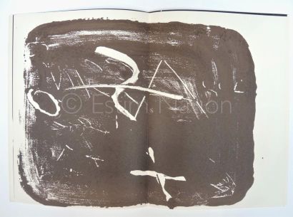 DERRIERE LE MIROIR - N° 210 - TAPIES - 1974
Monotypes....
