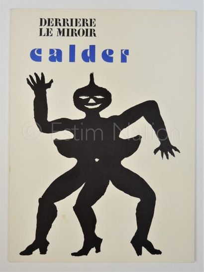 DERRIERE LE MIROIR - N° 212 - CALDER - 1975
Texte...