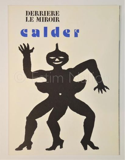 DERRIERE LE MIROIR N°212 - CALDER - 1975
Texte...