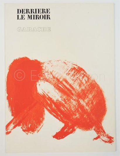 DERRIERE LE MIROIR N° 213 - GARACHE - 1975
Texte...