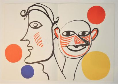 DERRIERE LE MIROIR N° 221 - CALDER - 1976
Texte...