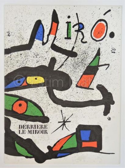 DERRIERE LE MIROIR N° 231 - MIRO - 1979
Miro...