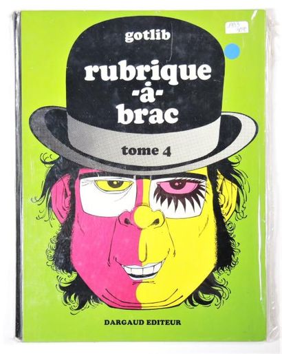 GOTLIB Marcel


Dargaud. Rubrique-à-brac....