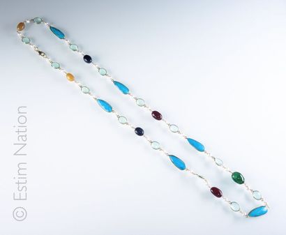 SAUTOIR SAPHIRS MULTICOLORES, PERLES, …
Sautoir...