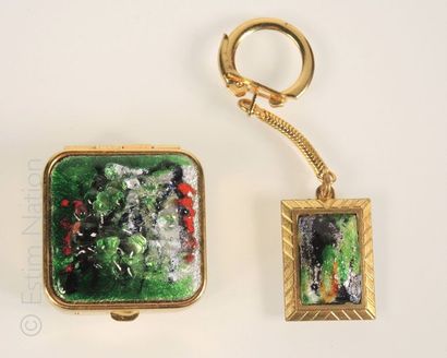 Emaux de Limoges
Lot de bijoux en émail de...