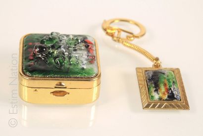 Emaux de Limoges
Lot de bijoux en émail de...